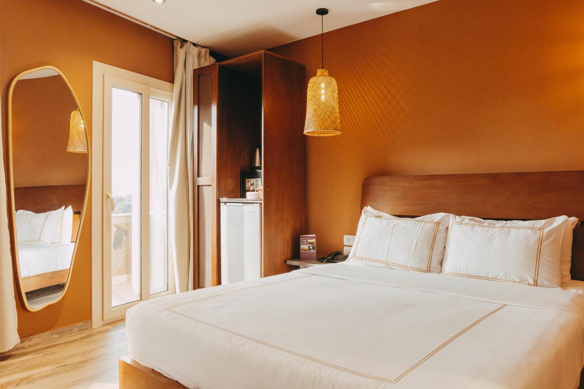 Almas Pyramids View Hotel Kafret el-Gabal Kültér fotó